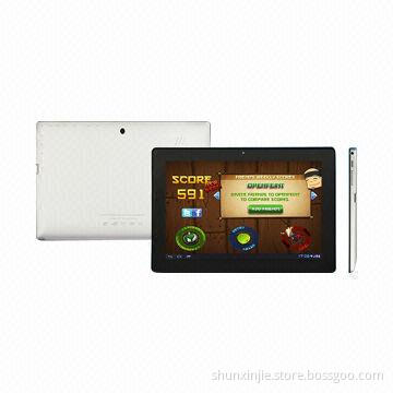 10.1-inch RK3066 Dual-core Tablet PCs, 6,000mAh Battery Capacity, 1GB DDR3 RAM